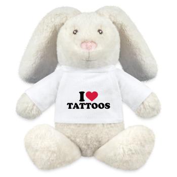 Tattoo - MiniFeet® RecycelHase® Creme - Weiß - Vorne