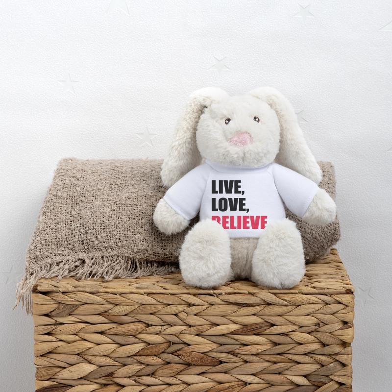 Glaube MiniFeet® RecycelHase® Creme