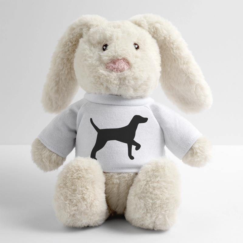 Jagdhund MiniFeet® RecycelHase® Creme