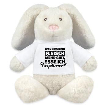 Fleisch - MiniFeet® RecycelHase® Creme - Weiß - Vorne