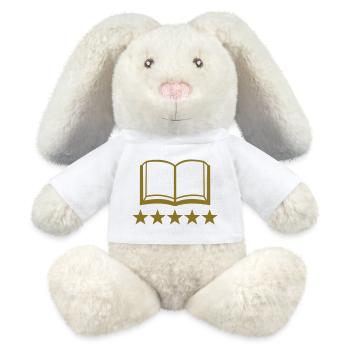 Book - MiniFeet® RecycelHase® Bunny Cream - white - Front
