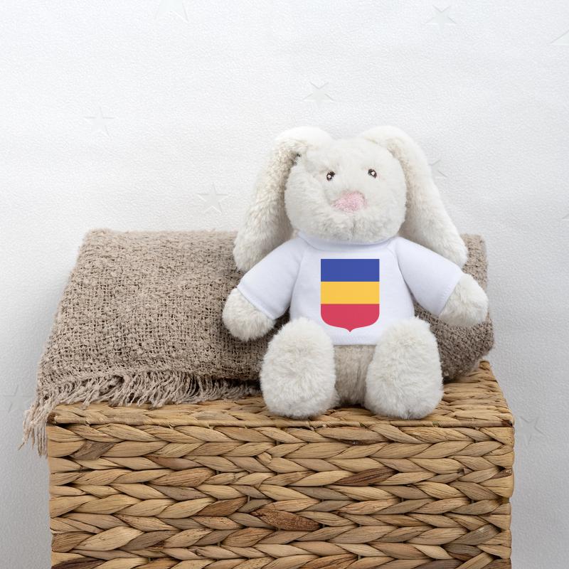 Mecklembourg Lapin en peluche recyclé MiniFeet® Crème