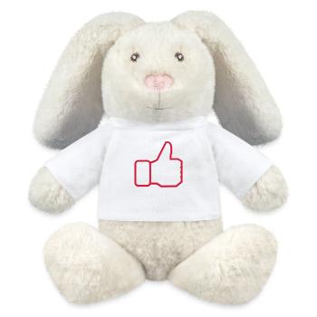 I like - MiniFeet® RecycelHase® Bunny Cream - white - Front