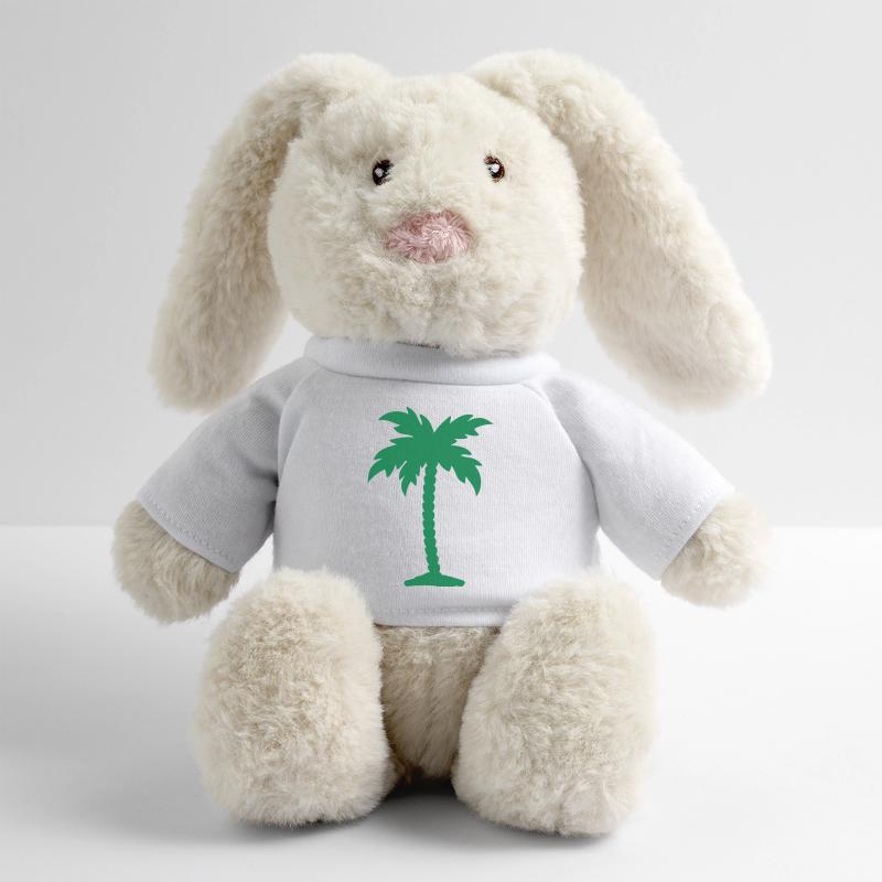 palm tree MiniFeet® RecycelHase® Bunny Cream