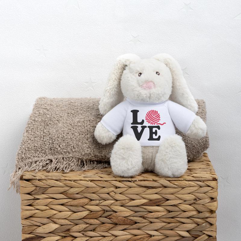 Stricken MiniFeet® RecycelHase® Creme