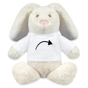 arrow - MiniFeet® RecycelHase® Bunny Cream - white - Front