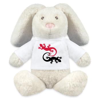 BALI - GECKO TWINS - MiniFeet® RecycelHase® Creme - Weiß - Vorne