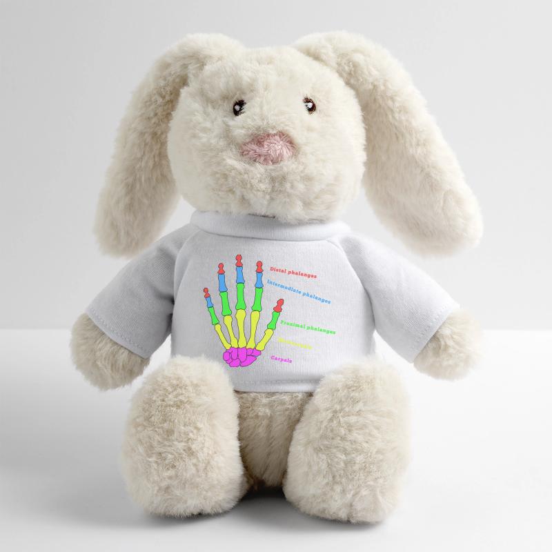 Hand Knochen Anatomie Mensch Evolution Physio MiniFeet® RecycelHase® Creme