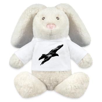 aigle - Lapin en peluche recyclé MiniFeet® Crème - blanc - Devant