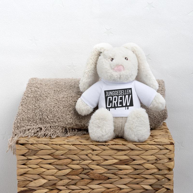 Équipage Bachelor Lapin en peluche recyclé MiniFeet® Crème