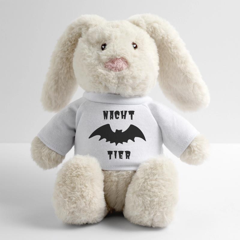 Nachttier_schwarz_1 MiniFeet® RecycelHase® Creme