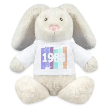1988 - MiniFeet® RecycelHase® Bunny Cream - white - Front
