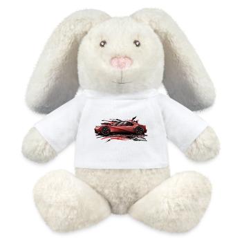 konzept car - MiniFeet® RecycelHase® Creme - Weiß - Vorne