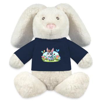 donkey 2 - MiniFeet® RecycelHase® Bunny Cream - french navy - Front