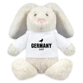 Juist GERMANY - MiniFeet® RecycelHase® Bunny Cream - white - Front
