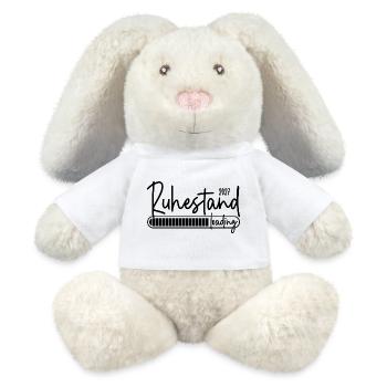 Chargement de la retraite 2027 - Lapin en peluche recyclé MiniFeet® Crème - blanc - Devant