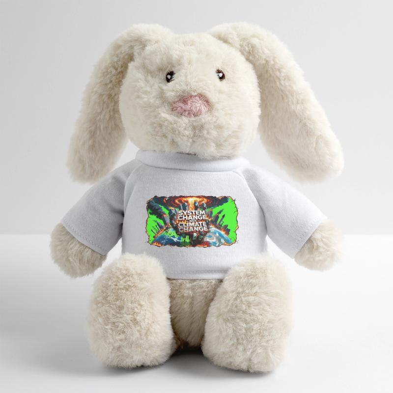 System Change, Not Climate Change MiniFeet® RecycelHase® Bunny Cream