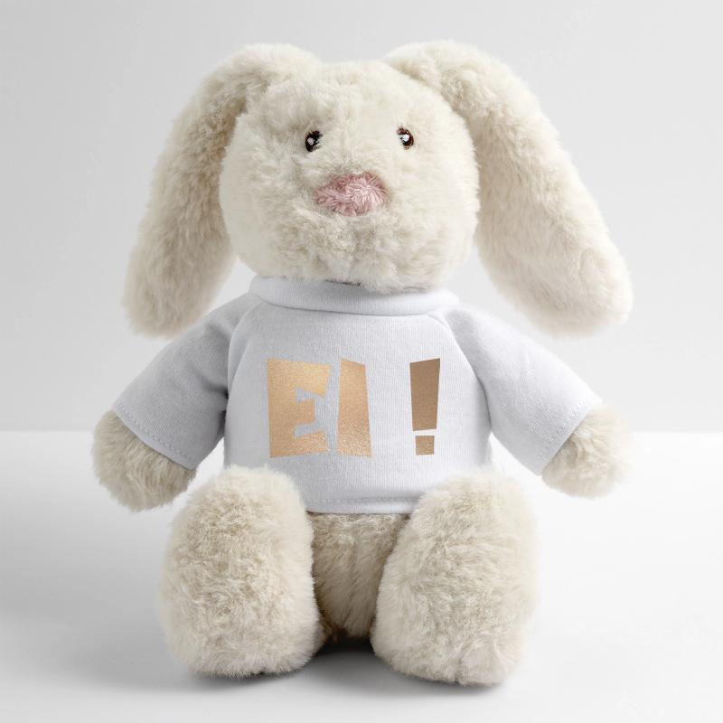Eggshell Egg MiniFeet® RecycelHase® Bunny Cream