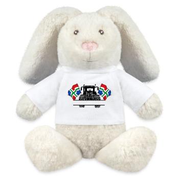 Groningen_Tractor_Custom_Edition - MiniFeet® RecycelHase® Creme - Weiß - Vorne