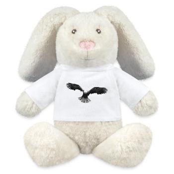 eagle - MiniFeet® RecycelHase® Bunny Cream - white - Front