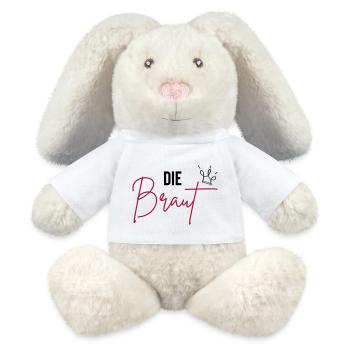 die braut - MiniFeet® RecycelHase® Creme - Weiß - Vorne