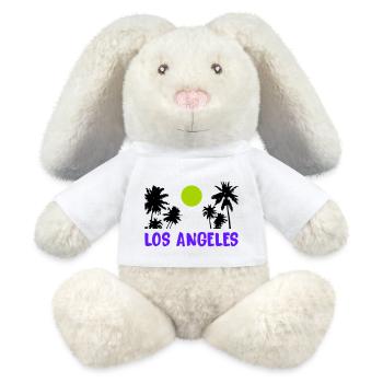 Los Angeles - MiniFeet® RecycelHase® Bunny Cream - white - Front