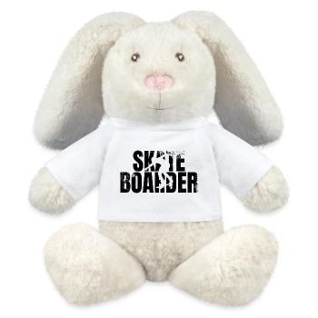 Planchistes - Lapin en peluche recyclé MiniFeet® Crème - blanc - Devant