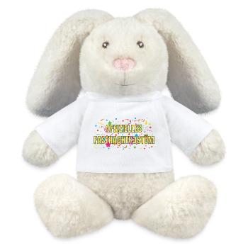 Offizielles Fastnachtkostüm - MiniFeet® RecycelHase® Creme - Weiß - Vorne