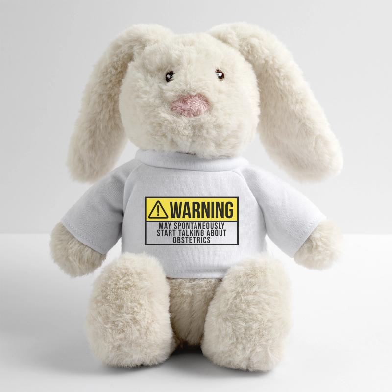Warning Obstetrics MiniFeet® RecycelHase® Bunny Cream