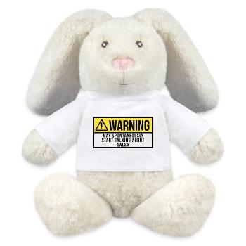 salsa - Lapin en peluche recyclé MiniFeet® Crème - blanc - Devant