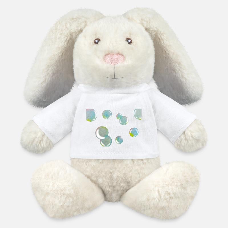 Soap bubbles - MiniFeet® RecycelHase® Bunny Cream - white