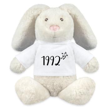 1992 - MiniFeet® RecycelHase® Bunny Cream - white - Front