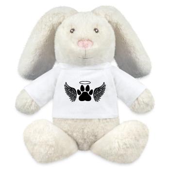 Pet memorial - MiniFeet® RecycelHase® Bunny Cream - white - Front