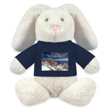 Zugspitze summit cross - MiniFeet® RecycelHase® Bunny Cream - french navy - Front
