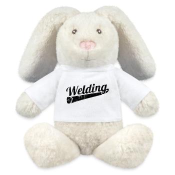 Souder - Lapin en peluche recyclé MiniFeet® Crème - blanc - Devant