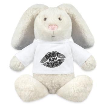 Mom - MiniFeet® RecycelHase® Bunny Cream - white - Front