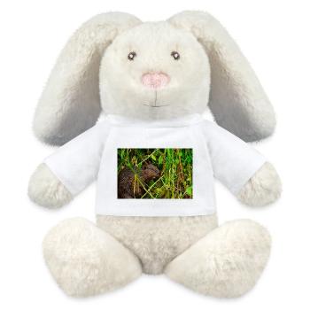 Beavers 2 - MiniFeet® RecycelHase® Bunny Cream - white - Front