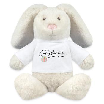 Focus on a small gift - MiniFeet® RecycelHase® Bunny Cream - white - Front