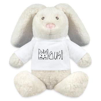 MAUSI MAUS - MiniFeet® RecycelHase® Creme - Weiß - Vorne