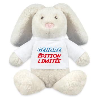 Limited edition GENDRE - MiniFeet® RecycelHase® Bunny Cream - white - Front