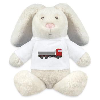 Frachtlieferwagen - MiniFeet® RecycelHase® Creme - Weiß - Vorne