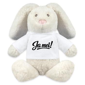 Ja mei - MiniFeet® RecycelHase® Creme - Weiß - Vorne