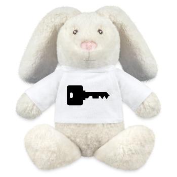 House key - MiniFeet® RecycelHase® Bunny Cream - white - Front