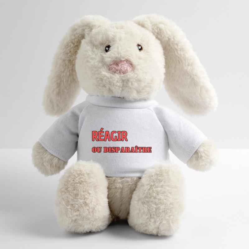 React or disappear MiniFeet® RecycelHase® Bunny Cream