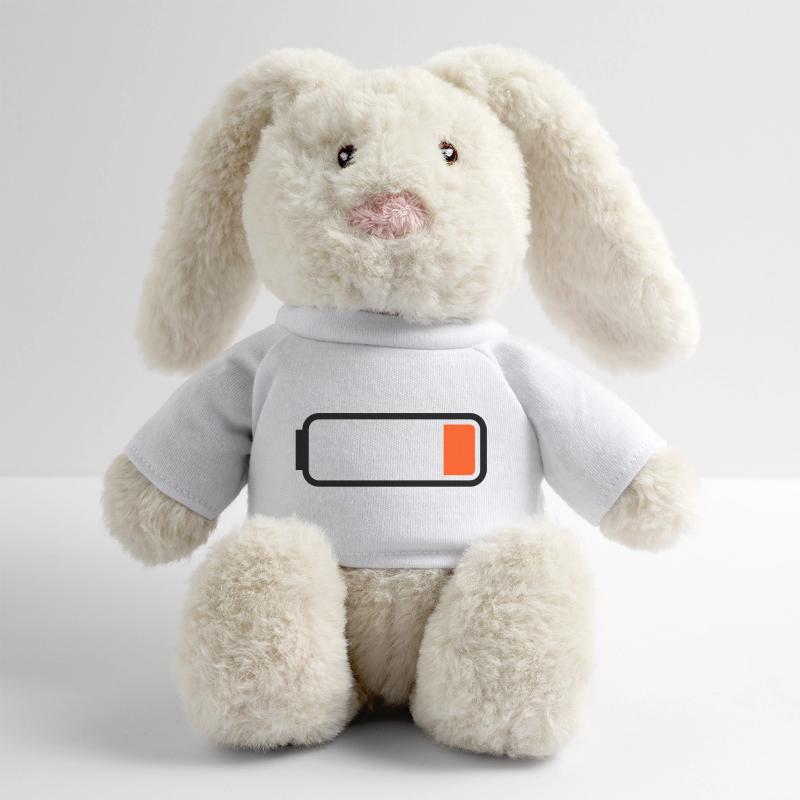 Batterie leer MiniFeet® RecycelHase® Creme