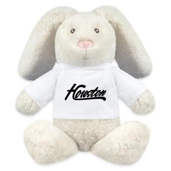 Chemise Houston - Lapin en peluche recyclé MiniFeet® Crème - blanc - Devant