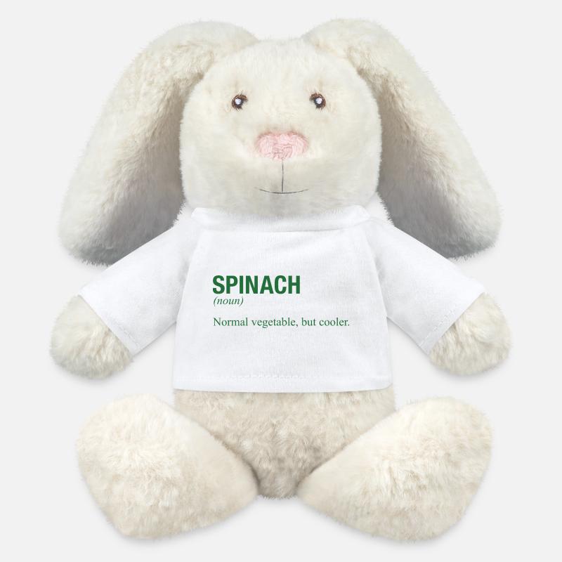 SPINACH - MiniFeet® RecycelHase® Bunny Cream - white