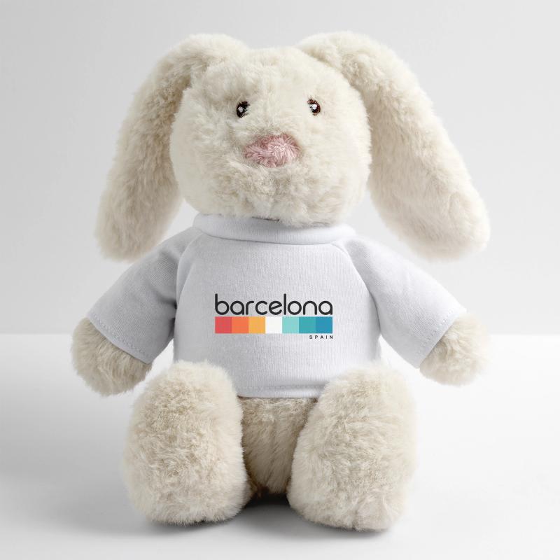 Barcelone - Espagne - Espagne - Espagne Lapin en peluche recyclé MiniFeet® Crème