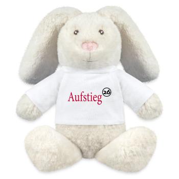 Aufsteiger 2026 Aufstieg - MiniFeet® RecycelHase® Creme - Weiß - Vorne