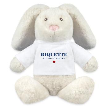 Biquette Limited Edition - MiniFeet® RecycelHase® Creme - Weiß - Vorne